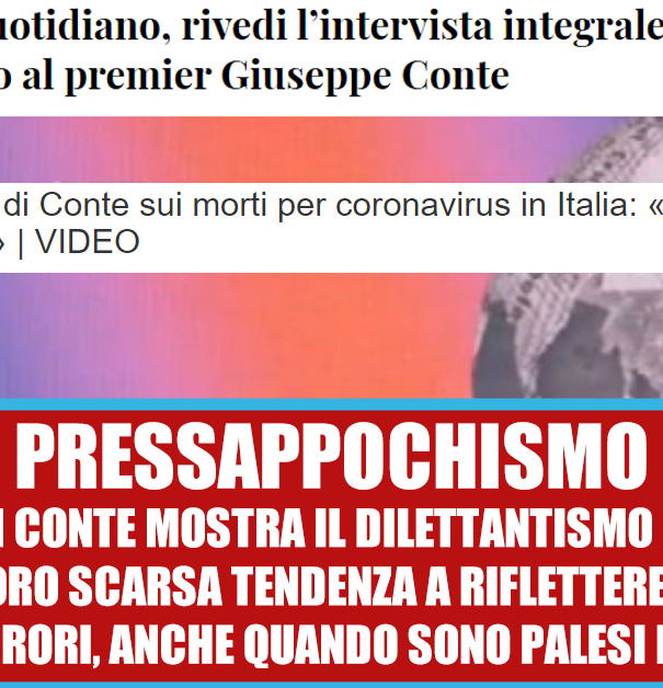 Conte, la pandemia e i numeri in libertà article-post