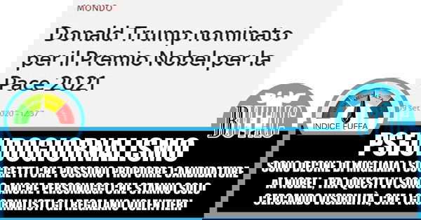 BUTAC nominato per il Nobel