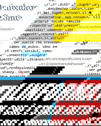 La bozza del nuovo DPCM e i bufalari