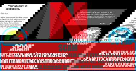 No, il vostro abbonamento Netflix non è sospeso article-post