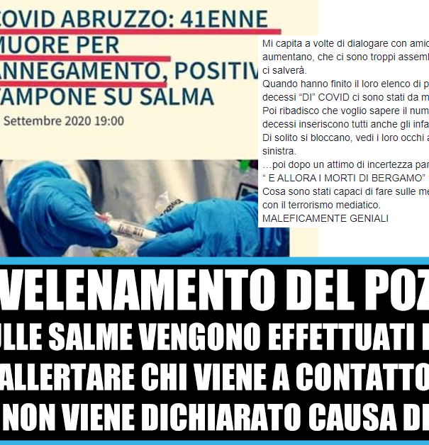 Morto per annegamento positivo al tampone article-post