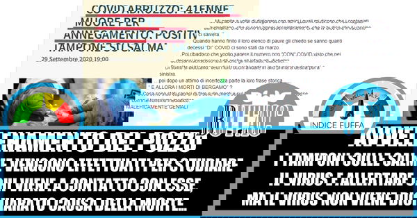 Morto per annegamento positivo al tampone