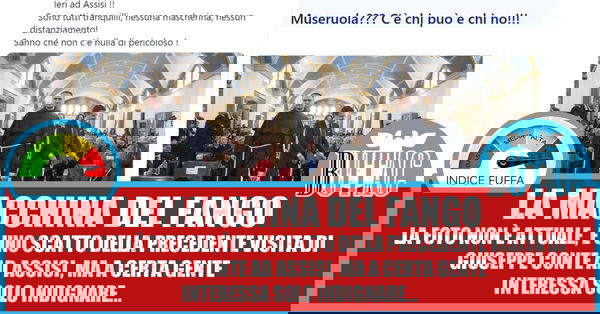 Il giochino delle foto vecchie – Conte ad Assisi