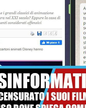 Le censure della Disney e il politically correct