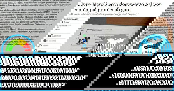 Isolamento volontario? No fiduciario…