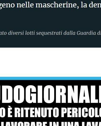 Il biossido di titanio e le mascherine