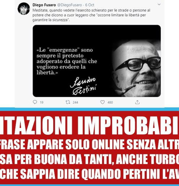 Le citazioni improbabili – Sandro Pertini article-post