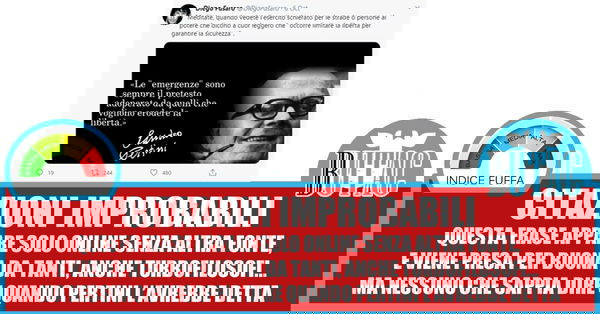 Le citazioni improbabili – Sandro Pertini