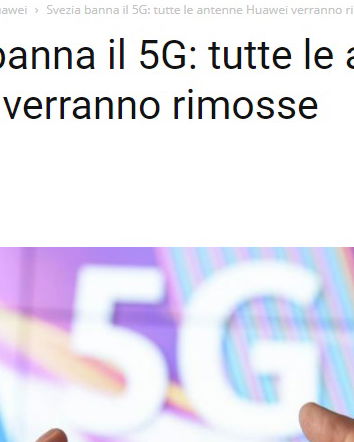 La Svezia e il 5G