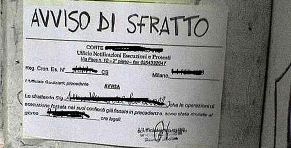La sospensione degli sfratti, il Tribunale di Roma e…