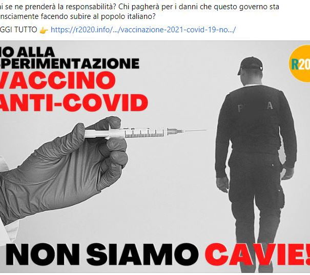 Sara Cunial e le lettere contro il vaccino article-post