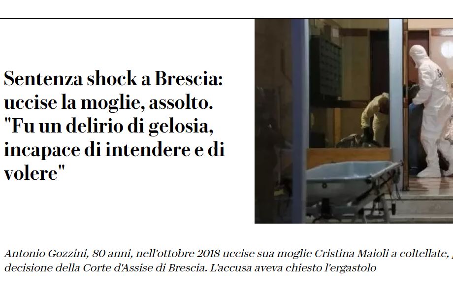 Assolto per delirio di gelosia article-post