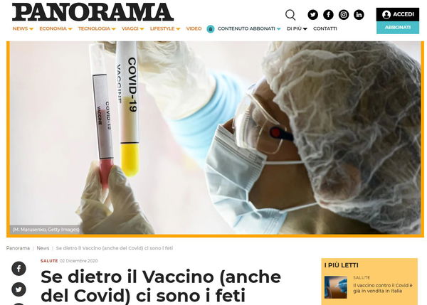 Panorama e i titoli di me…lma