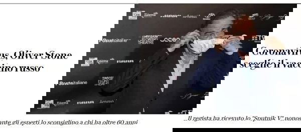 Oliver Stone e il vaccino russo
