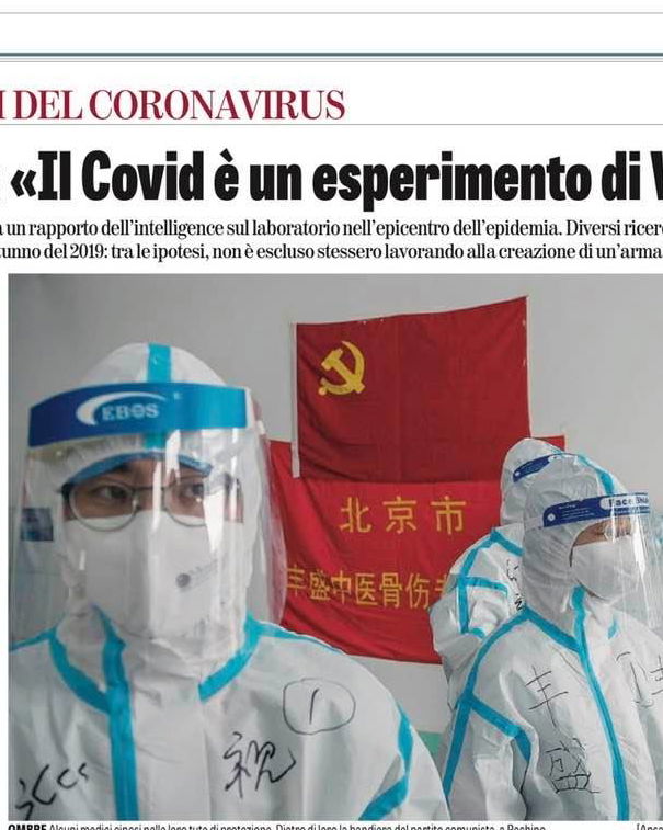 La Verità, Donald Trump, il virus e Wuhan article-post