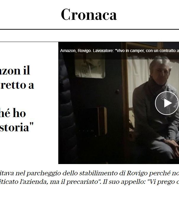 Licenziato da Amazon, costretto a vivere in camper article-post