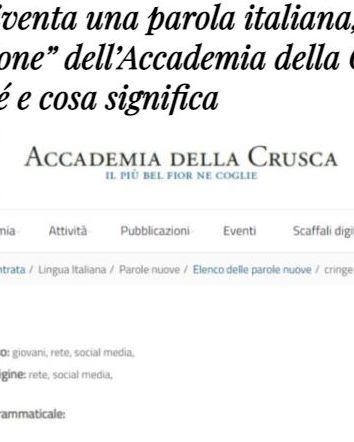 Che cringe ragazzi…