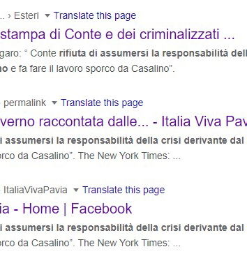 La “Rassegna stampa estera di Massimo Oldani”