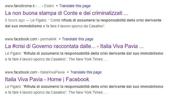 La “Rassegna stampa estera di Massimo Oldani”
