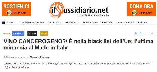 Le etichette degli alimenti e l’Unione Europea