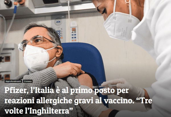 Le reazioni avverse e le segnalazioni