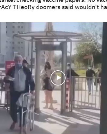 Israele e i non vaccinati