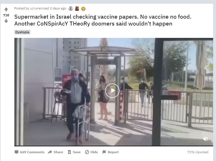Israele e i non vaccinati article-post