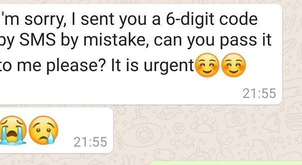 Appena ti arriva un codice… article-post