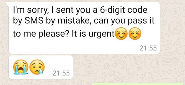 Appena ti arriva un codice…