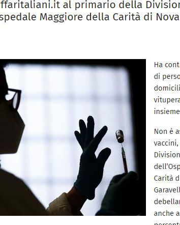 Vaccino non risolutivo e lockdown inutile?