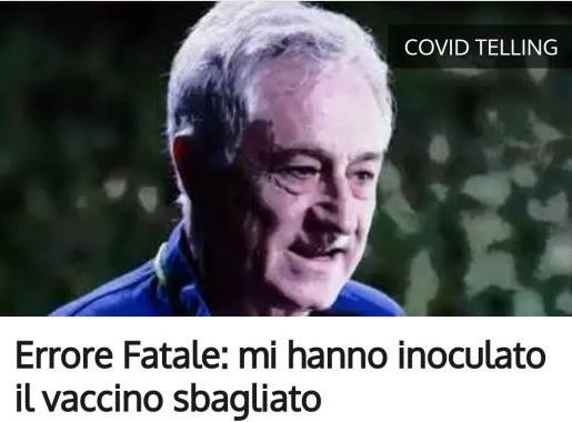 Vaccino sbagliato, errore fatale… article-post