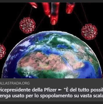 Mike Yeadon vicepresidente della Pfizer…