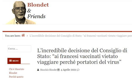 Blondet, i francesi e i vaccini contro COVID-19 article-post