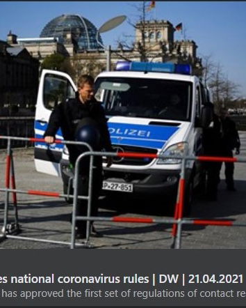 La Germania e la legge sulla protezione delle infezioni