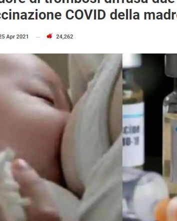 Il lattante morto di trombosi