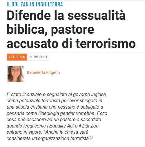 Pastore accusato di terrorismo in Inghilterra article-post