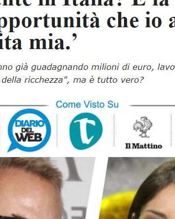 Le truffe e gli hackeraggi…