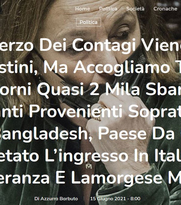Un terzo dei contagi viene da clandestini? article-post