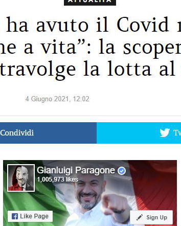 Il Paragone e la scienza