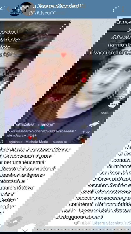 Cesare Sacchetti e lo sciacallaggio su Michele Merlo