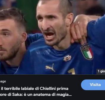 Chiellini e l’anatema di magia nera