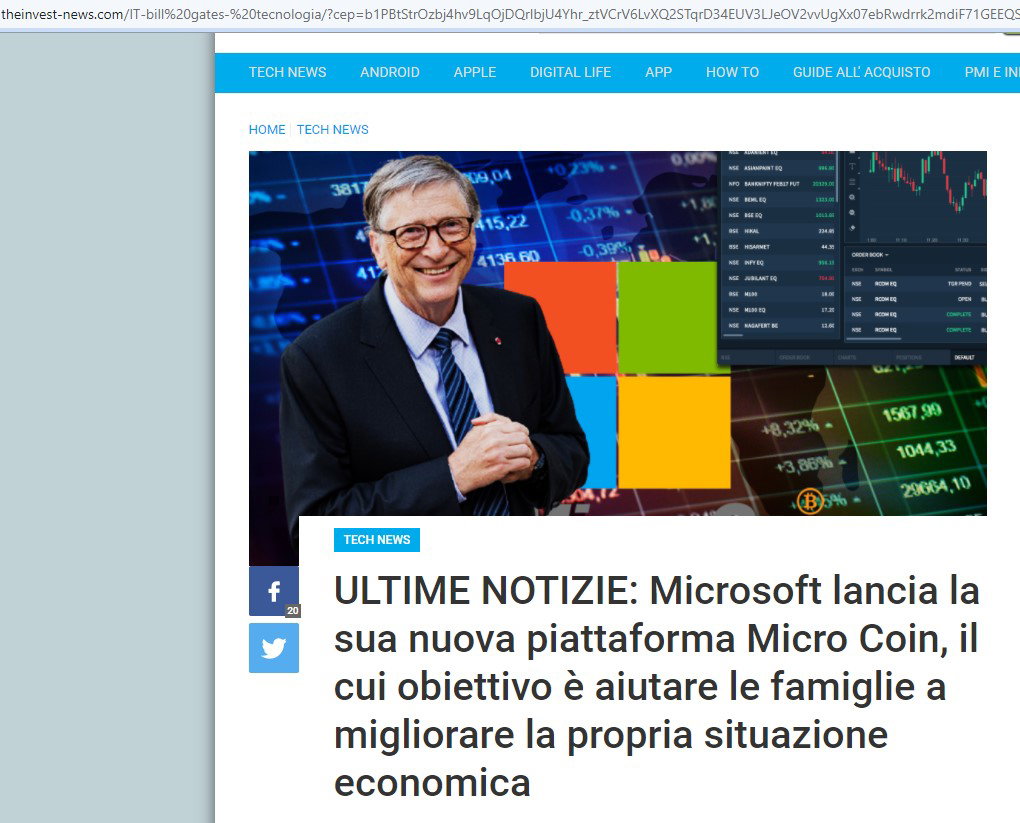 Bill Gates e i Micro Coin article-post