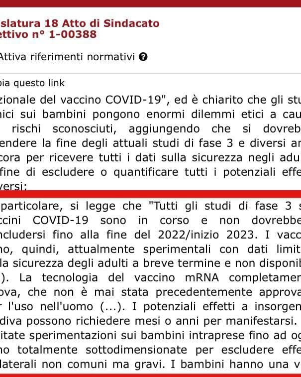 Il documento del Senato e gli studi di fase 3 article-post