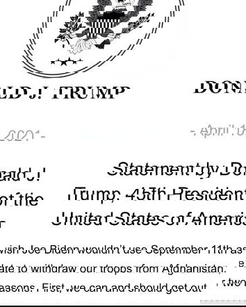 Trump, Biden e il ritiro delle truppe dall’Afghanistan