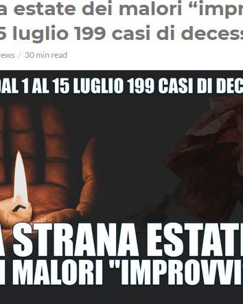 La morte cardiaca improvvisa