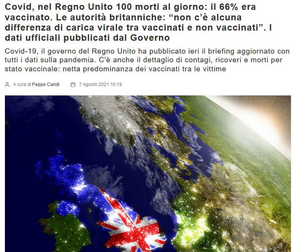 Nel frattempo nel Regno Unito…
