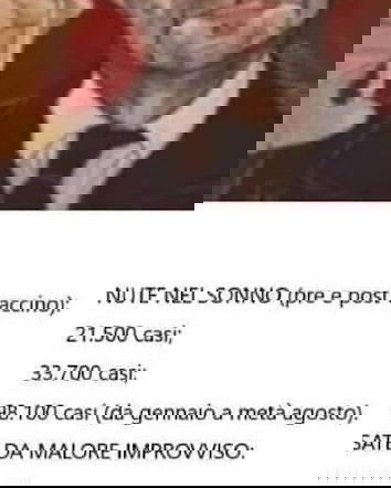 Malori fatali e numeri a caso