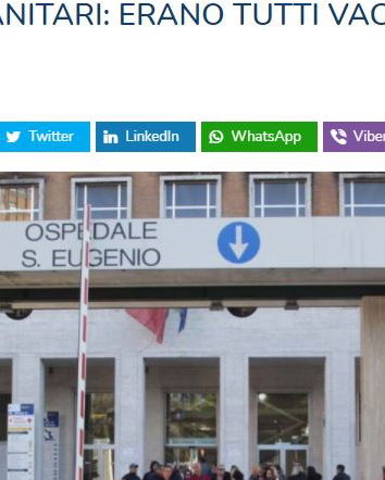 Focolaio tra sanitari vaccinati con doppia dose