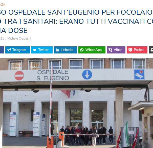 Focolaio tra sanitari vaccinati con doppia dose article-post