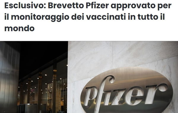 Il brevetto Pfizer e i complottisti di DataBase Italia